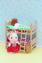 Sylvanian Families 4254 kinderslaapkamermeubels- inrichting poppenhuis- stapelbed- 25 onderdelen- 2 knuffelbeertjes