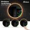 Mirlux Badkamerspiegel - Wandspiegel Rond - LED Verlichting - Verwarming - Goud Frame - 80CM