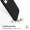Accezz Liquid Silicone Backcover - iPhone 14 - Schokabsorberend - Zwart