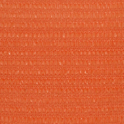 vidaXL Zonnezeil 160 g/m² 3x4 m HDPE oranje