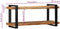 vidaXL - Wandschap - 110x33x45 - cm - massief - acaciahout