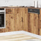 vidaXL - Keuken - hoekonderkast - Lucca - bewerkt - hout - oud - houtkleurig