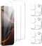 Podec iPhone 16 Pro Max - Screenprotector en Camera Lens Protector - Gehard Veiligheidsglas (3-pack)