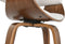 Home ESPRIT - Keukenstoel - Modern - Bruin Beige 61 x 46 x 78 cm