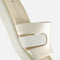 Ecco Flowt Slippers - Slides - Leer - Wit - Maat 39