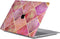 Lunso Geschikt voor MacBook Pro 16 inch (2019) cover hoes - case - Diamond Rose