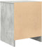 vidaXL - Nachtkastjes - 2 - st - met - lade - 40x34x50 - cm - betongrijs