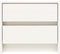 vidaXL - Nachtkastje - 40x31x35,5 - cm - massief - grenenhout - wit
