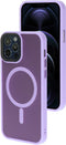 Mobiparts iPhone 12/12 Pro - Hardcover - MagSafe Compatible - Paars