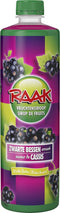 RAAK - Vruchtensiroop - Zwarte Bessen - 0,75ltr (6 flessen)