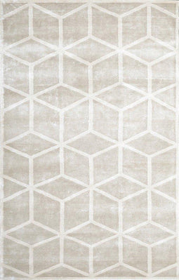 Cosmou Vedette Vloerkleed - 60x90 - Rechthoek - Laagpolig Tapijt - Landelijk - Beige