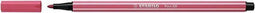 STABILO Pen 68 Brush - Premium Brush Viltstift - Strawberry Red - per stuk