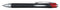 Uni-ball - Rollerpen jetstream rt 210r 0.45mm rood | 12 stuks