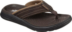 Skechers Sargo Wolters - Heren Sandalen - Bruin - Maat 41