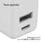 imoshion USB C / USB A Adapter 20W - Oplader - Snellader - USB C Lader - Universeel - Wit