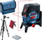 Bosch GCL 2-50 C - Lijnlaser - RM2 + etui + 4 AA batterijen + richtplaat + BT 150