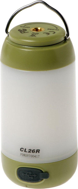 Fenix CL26R Campinglamp FECL26R-GREEN Oplaadbare Campinglamp, Groen, 400 Lumen, Kunststof
