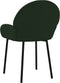 vidaXL - Eetkamerstoelen - 2 - st - fluweel - donkergroen