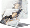Lunso Geschikt voor MacBook Pro 13 inch M1/M2 (2020-2022) cover hoes - case - Marble Magnus