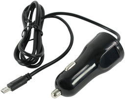 Scanpart micro-USB autolader - Oplader voor sigarettenaansteker - Zwart