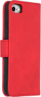 iMoshion Hoesje Geschikt voor iPhone SE (2022) / SE (2020) / 8 / 7 Hoesje Met Pasjeshouder - iMoshion Uitneembare 2-in-1 Luxe Bookcase - Rood