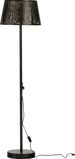 WOOOD Exclusive Keto Vloerlamp - Metaal - Antique Brass - 161x42x42