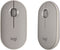 Logitech Pebble M350 - Draadloze Bluetooth Muis - Stil klikken - Sand