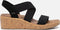 Skechers Arch Fit Beverlee - Dames Sandalen met Sleehak - Zwart - Maat 37