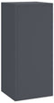 vidaXL - Plantenstands - - - 3-delige - set - in - antraciet - staal
