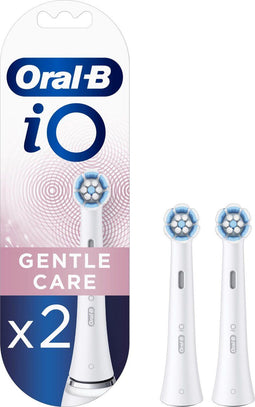 Oral-B iO Gentle Care - Opzetborstels - Zachte reiniging voor gevoelige zones (2 stuks)