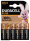 Duracell Plus AA - alkaline batterijen - 1,5V, LR6 - 6 stuks