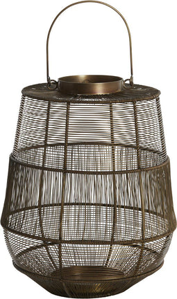 Light&living Windlicht Ø27x33 cm MOTIJO antiek brons