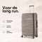 SKYCASES Travelin' Charm - 28-inch Reiskoffer - Lichtgewicht 98L Cijferslot 41x24x69 cm