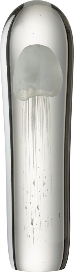 J-Line presse-papier Kwal Recht - glas - wit - extra large