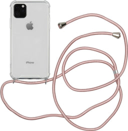 iMoshion Hoesje Geschikt voor iPhone 11 Pro Max Hoesje Met Koord - iMoshion Backcover met koord - Transparant