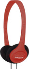 Koss KPH7 - On-Ear Koptelefoon - Draad - 40 mm - Rood