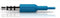 Philips SHE3595BL/00 - In-ear oortelefoon - Microfoon - Blauw