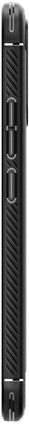 Spigen Rugged Armor - Soft case - Militaire standaard en Air Cushion technologie - Zwart