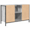 vidaXL - Wastafelkast - met - lades - 90x34,5x60 - cm - grijs - Sonoma