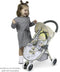 Babypoppen buggy met draaiwielen Pipo