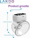 LAKOO Pro 1 - Draadloze Elektrische Borstkolf - Handsfree - Wit