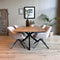 Old Inn - Eetkamertafel Mango Deens ovaal 240x100cm met Spinpoot