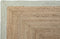 DKD Home Decor - Tapijt - Scandi Jute Groen Lichtbruin 160 x 230 x 1 cm
