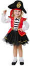 Kostuums voor Kinderen My Other Me Zwart/Rood Piraat - 12-24 Maanden