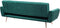 SELNES - Slaapbank 3-zits - Donkergroen - Fluweel