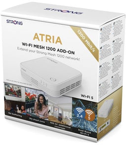 Strong ATRIA Mesh 1200 - Mesh uitbreiding - Wi-Fi 4/5 - 3x Ethernet 1Gbps
