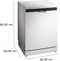 Siemens SN23EW03ME - Vrijstaande Vaatwasser - 13 Couverts - VarioSpeed Plus - Wit