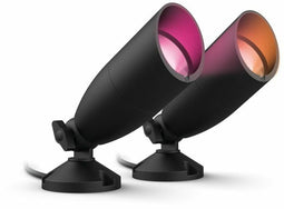 WiZ Grondspot Starterkit - Buitenlamp - 16 miljoen kleuren - (2 stuks)
