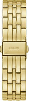 GW0254L2 horloge dames staal goldplated met idem band en zirconia