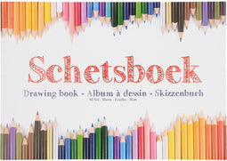 Wh Schetsblok A4 80 Vel Wit